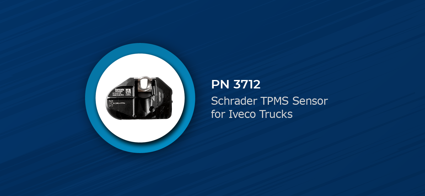 Schrader Launches NEW IVECO Heavy-Duty TPMS Sensor in the Aftermarket